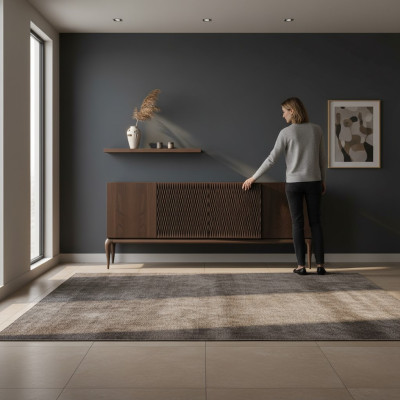jadalnia kredens luksusowe meble nowoczesny design szafka drewniana nowe meble