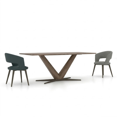 Kompletny zestaw jadalnia Stół obiadowy 4x Krzesła Design Luksusowe meble Tabela