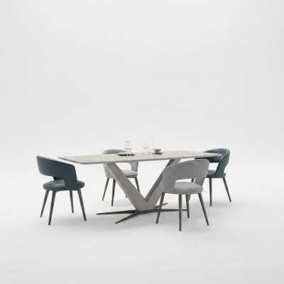 jadalnia Design Kompletny Stół obiadowy Design Zestaw mebli Kredens Krzesła 4x
