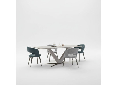 jadalnia Design Kompletny Stół obiadowy Design Zestaw mebli Kredens Krzesła 4x