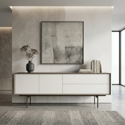 jadalnia Meble Kredens Nowoczesne Drewno Szafa Design Meble