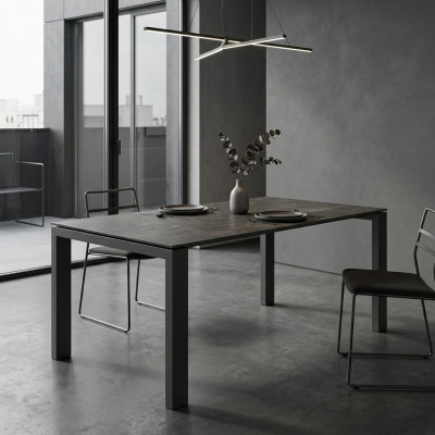 jadalnia Stół obiadowy Luksusowe wyposażenie Tabela Design Meble Style Modern New