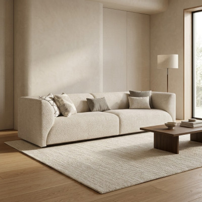 Salon Meble tapicerowane Sofa czteroosobowa kanapa nowoczesne designerskie nowe umeblowanie