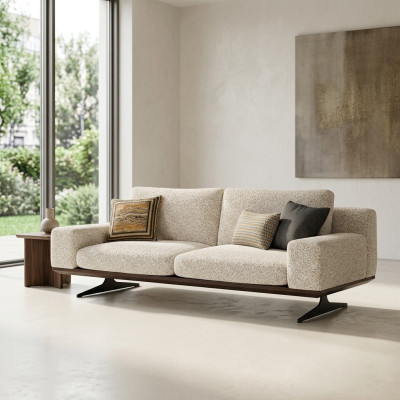 Luksusowa sofa trzyosobowa Meble tapicerowane kanapa nowoczesne designerskie meble do salonu