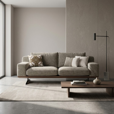 Nowoczesna sofa tapicerowana dwuosobowa sofa kanapa meble do salonu designerskie meble