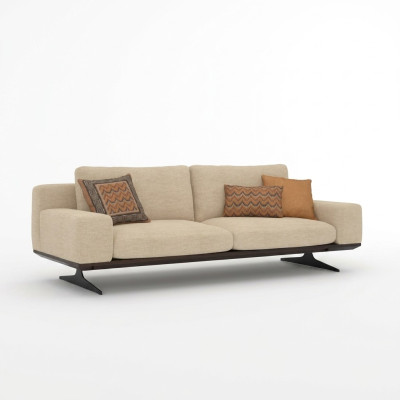 Sofa do salonu trzyosobowa kanapa Włókienniczy Meble sofa tapicerowana designerskie meble