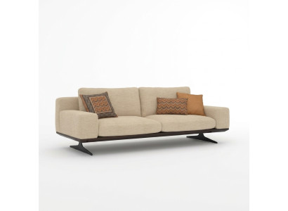 Sofa do salonu trzyosobowa kanapa Włókienniczy Meble sofa tapicerowana designerskie meble