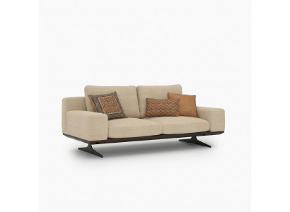 Nowoczesna sofa tapicerowana do salonu dwuosobowa sofa kanapa Włókienniczy designerskie meble