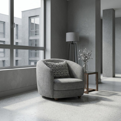 Nowoczesne Meble Fotel Fotel tapicerowany designerskie meble Meble tapicerowane Włókienniczy Nowość