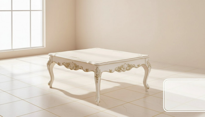 stolik kawowy w salonie chic design chic meble nowy luksus