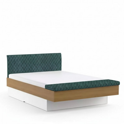 Luksusowe łóżko Design Double Hotelowe łóżka Royal Drewno Meble Prawdziwe drewno