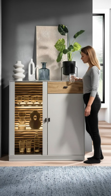 Kredens Luksusowy Kredens Design Nowoczesne Komody Drewno