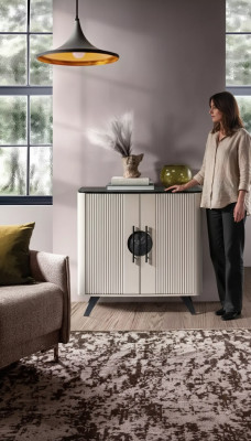 Luksusowa Komody Szafa Salon Drewno Design Kredens Meble Kredens Kredens
