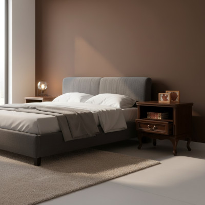 Stolik nocny Design Drewno Tabela Kredens stoły Szafa Sypialnia Nowy