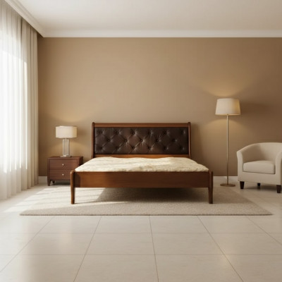 Luksusowa Sypialnia Łóżko Design Podkładka Double Hotel Bed Chesterfield