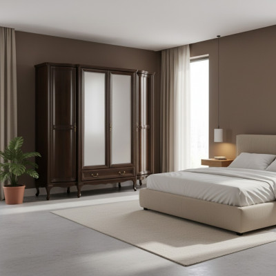 Szafa Szafa Luksusowe Drewno Szafki Meble Design Luksusowe Meble Sypialnia