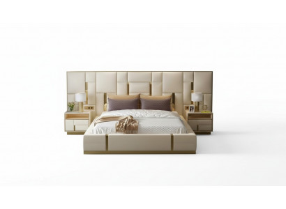 Kompletny Zestaw Sypialnia Meble 3 szt. Design Meble Szafki do spania