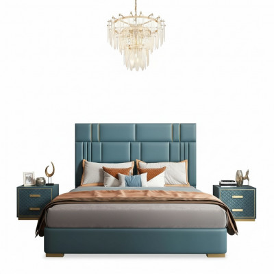 Luksusowa Sypialnia Łóżko Design Podkładka Double Hotel bed Meble 180x200
