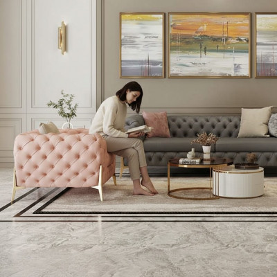 Zestaw sofowy 3+1 miejsce do siedzenia Zestaw Design Sofy Podkładka Skóra Relaks Modern Meble