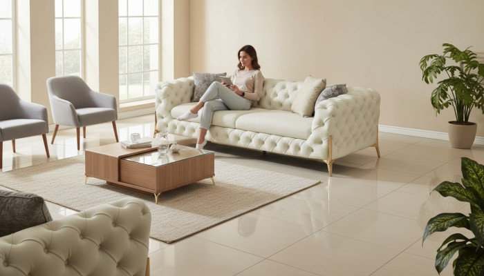 Sofa 2 miejsce siedzące Luksusowa Designerska Kanapa Nowa Sofa Luksusowe Sofy Tapicerowane Dwumiejscowe 176cm