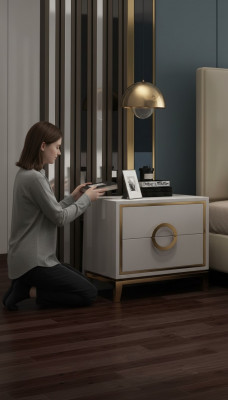 Design Night Tablica konsola Konsole boczne stoły Sleep Pokój Luxury Drewno Nowe