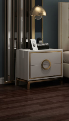 Design Night Tablica konsola Konsole boczne stoły Sleep Pokój Luxury Drewno Nowe