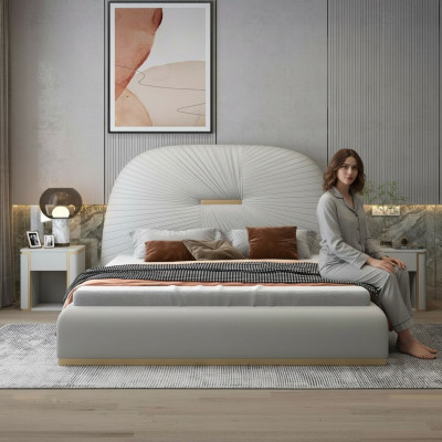Kompletny Zestaw Sypialnia Meble 3 szt. Design Meble Sypialnia Zestaw Zestawy