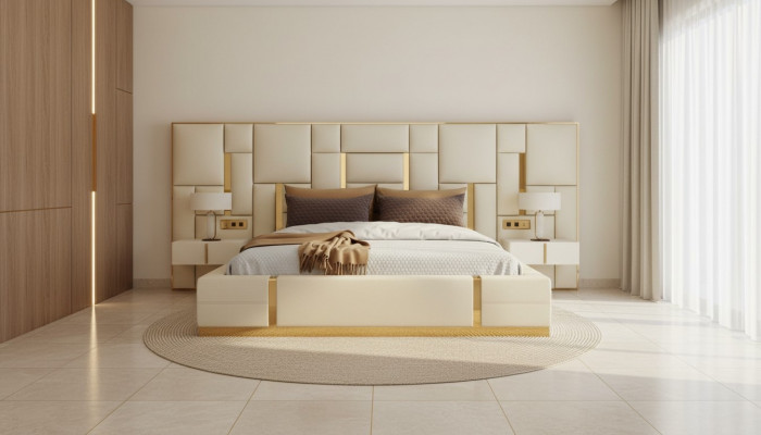 Design Sypialnia Obcios Łóżko Modern Luxury Hotel bed Meble