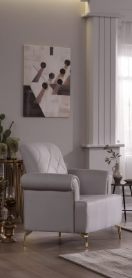 Fotel tapicerowany fotel wypoczynkowy Podłokietniki tapicerowanyFotel salon wypoczynkowy