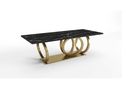 Luksusowy Nowoczesny Marmurowy Stół obiadowy Meble jadalnia Design stoły 200x100