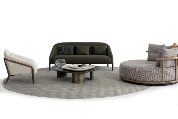 Design Zestaw do Salonu 3+3+1 Zestaw sofowy Luksusowe Nowoczesne Meble