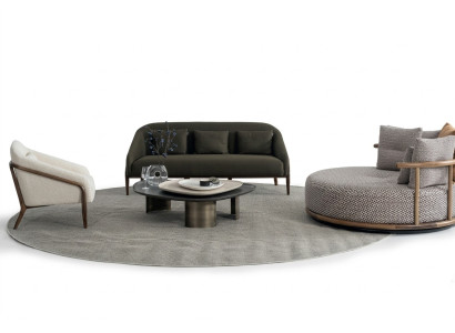 Design Zestaw do Salonu 3+3+1 Zestaw sofowy Luksusowe Nowoczesne Meble