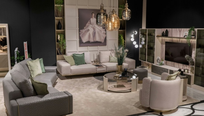 Zestawy Sofowe Salon 4+1+1 Zestaw sofowy Modern Design Meble