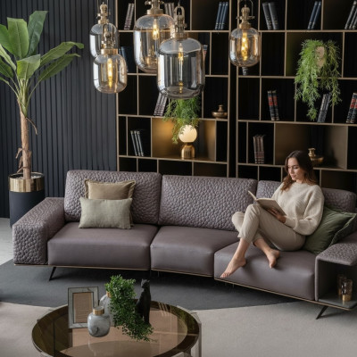 Sofa xxl Kanapa Podkładka Meble kanapa zaokrąglona Sofy Duże Kanapy 363cm
