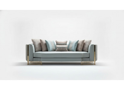 Turkis Kanapa Trzyosobowa Kanapa Meble Sofa Eleganckie wyposażenie willi