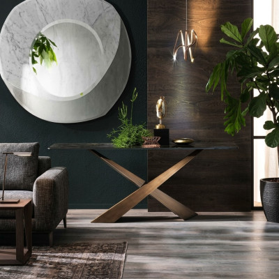 Konsole Designerskie Luksusowe Meble do Salonu Drewno Tabela Frisier stoły Nowe