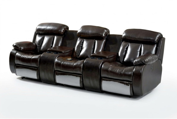 Opracowana sofa do salonu 3 miejsce do siedzenia meble do salonu sofa deluxe brązowa