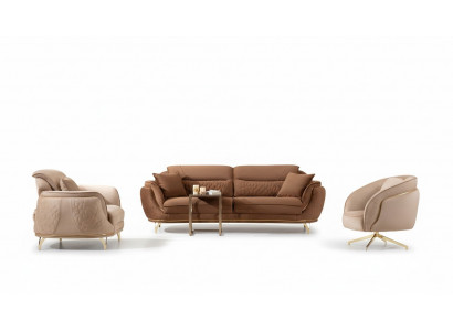 Zestaw sofowy 3 3 1 miejsce do siedzenia Material Couches Podkładka Ustawić Sofy Design