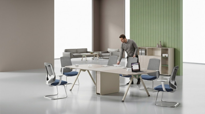 Design Stół konferencyjny Luksusowe meble biurowe Meble Biurko komputerowe