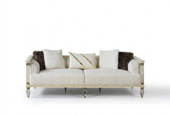 Sofa 3 miejsce do siedzenia Design Sofy Podkładka Couchen Relaks Siedziba Meble Modern Relaks