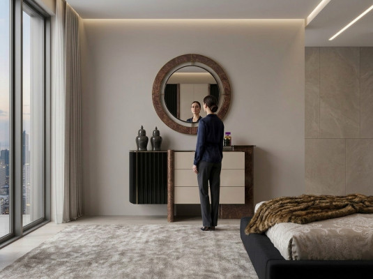 Kredens Komody Szafa Nowoczesny kredens Sypialnia Loft Sypialnia