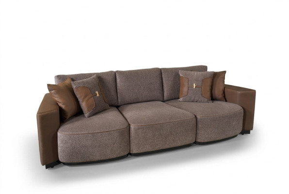 Sofa 3 miejsce do siedzenia Design Sofy Podkładka Couchen Relaks Siedziba Meble Modern New