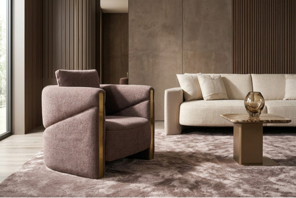 Design Fotel Luxury Fotel Relaks Włókienniczy Fotel Club Lounge Nowoczesny luksus