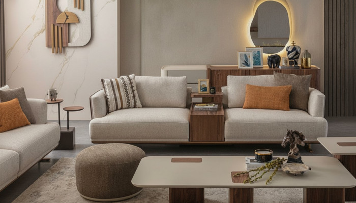 Nowoczesna Sofa 3 miejsce do siedzenia Relaks Sofa Luksusowa Sofa 3-osobowa do Salonu Nowa 3 miejsce do siedzenia