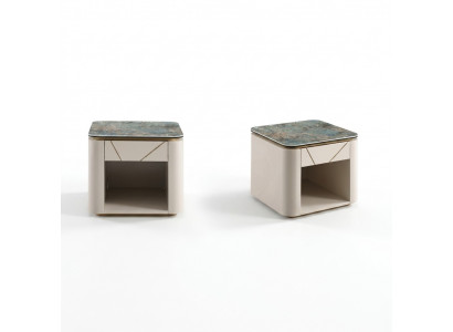 Sypialnia Metal Luxury Konsole Nowy Stolik nocny Design konsola boczna stoły