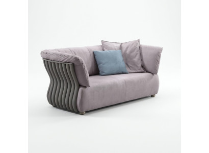 Sofa 2 miejsce do siedzenia Designerska Sofa Kanapa Podkładka Sofy Kanapy Materiał Włókienniczy Nowy
