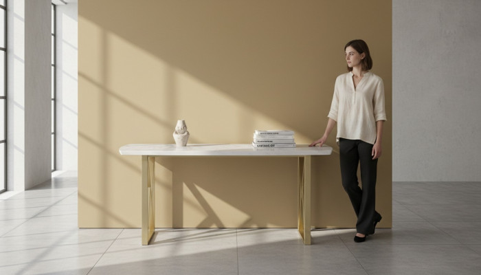 Stół jadalniany Stół do jadalni Salon Luksusowe Design Nowe Stoły