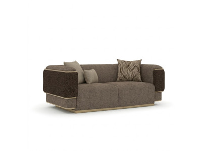 Sofa do salonu dwuosobowa luksusowe wyposażenie Podkładka Włókienniczy Design Meble tapicerowane