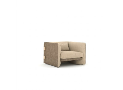 Fotel Podkładka Włókienniczy Nowoczesny Salon Siedziba Design TapicerkaFotel Meble