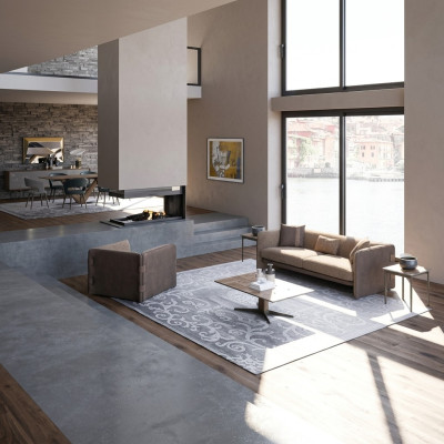 Salon Kompletna Sofa Trzyosobowa Meble tapicerowane Fotel Desing stolik kawowy